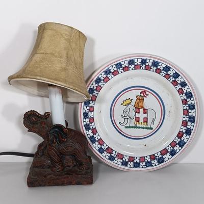 LOT 12: Elephant Themed Home Decor