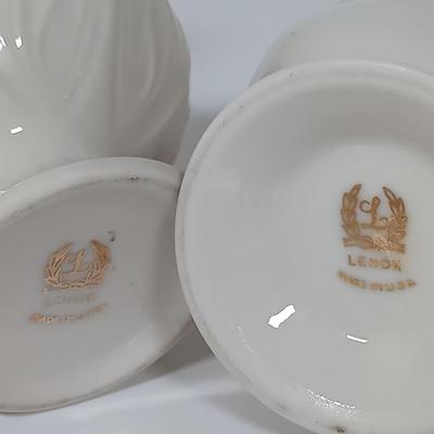 LOT 13: Lenox Elephant Figurines and Vases