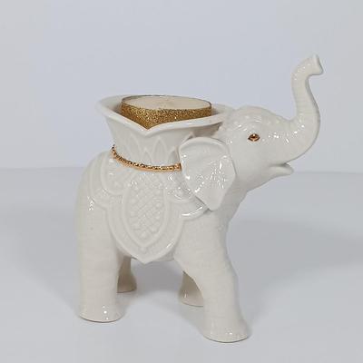 LOT 13: Lenox Elephant Figurines and Vases