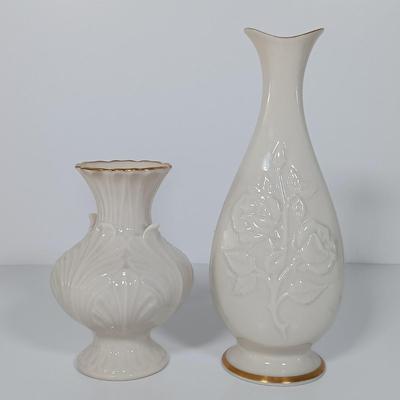 LOT 13: Lenox Elephant Figurines and Vases