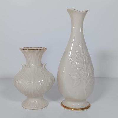 LOT 13: Lenox Elephant Figurines and Vases