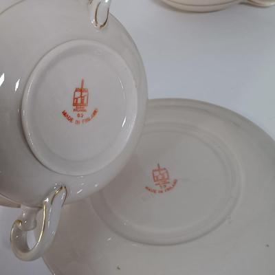 LOT 14: Vintage China Collection - Haviland Limoges, Crown Royal England & More
