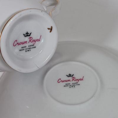LOT 14: Vintage China Collection - Haviland Limoges, Crown Royal England & More