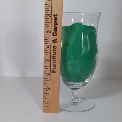 LOT 15: Lenox Butterfly Meadow Clear Iced Tea Glasses Set of (8)