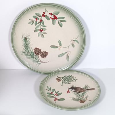 LOT 18: Pfaltzgraff Winterwood Plates, Lenox Thermal Carafe & More