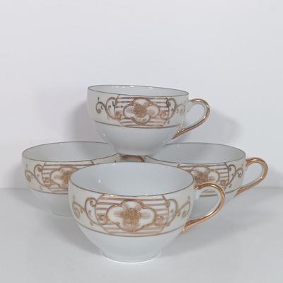 LOT 22: Large Collection of Handpainted Gilded China - Adline, Chikaramachi, Noritake & More