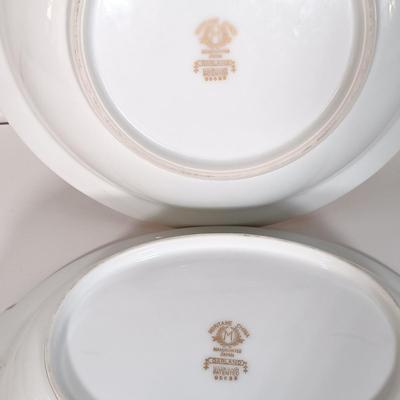 LOT 22: Large Collection of Handpainted Gilded China - Adline, Chikaramachi, Noritake & More