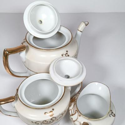 LOT 22: Large Collection of Handpainted Gilded China - Adline, Chikaramachi, Noritake & More