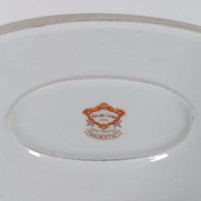 LOT 22: Large Collection of Handpainted Gilded China - Adline, Chikaramachi, Noritake & More