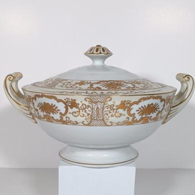 LOT 22: Large Collection of Handpainted Gilded China - Adline, Chikaramachi, Noritake & More