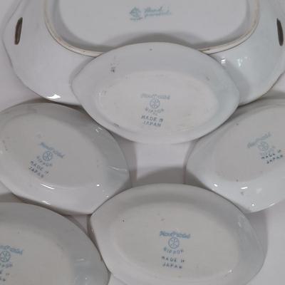 LOT 22: Large Collection of Handpainted Gilded China - Adline, Chikaramachi, Noritake & More