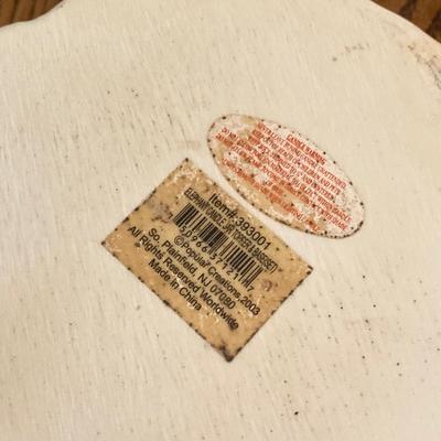 LOT 33: Wall Mount / Hanging Curio Cabinet with Glass Shelves & Doors with Collection of Collectible Elephant Decor