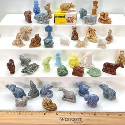 LOT 34: Large Collection of Wade's Whimsies (England)