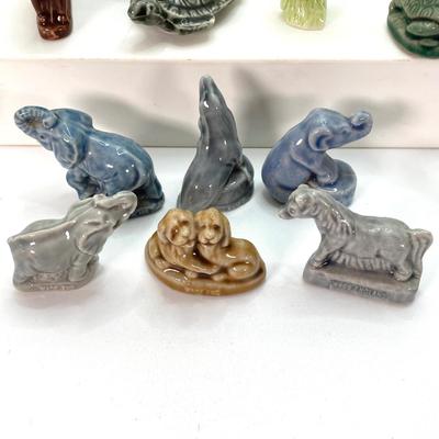 LOT 34: Large Collection of Wade's Whimsies (England)