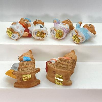 LOT 35: Collection of Small and Miniature Teddy Bear Figurines