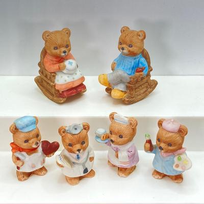 LOT 35: Collection of Small and Miniature Teddy Bear Figurines
