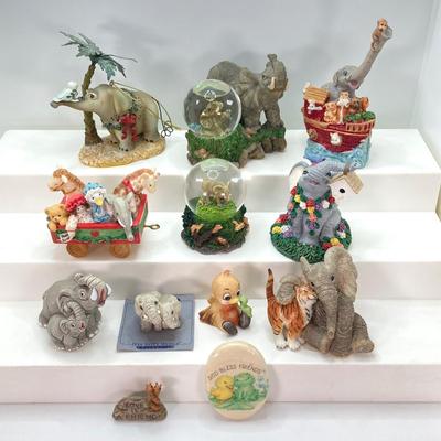 LOT 36: Collection of Small and Miniature Animal Friends Figurines and More