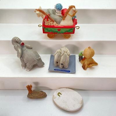 LOT 36: Collection of Small and Miniature Animal Friends Figurines and More