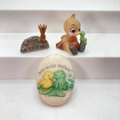 LOT 36: Collection of Small and Miniature Animal Friends Figurines and More