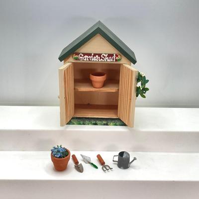 LOT 37: Garden Themed Collection of Miniatures