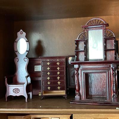 LOT 41: Large Collection of Doll House Furniture