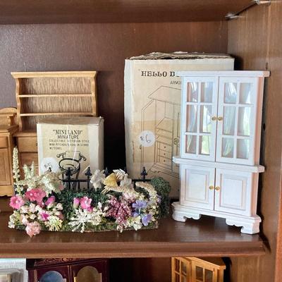 LOT 41: Large Collection of Doll House Furniture