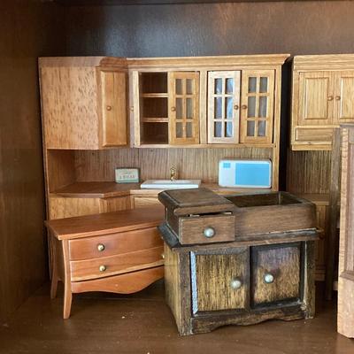 LOT 41: Large Collection of Doll House Furniture