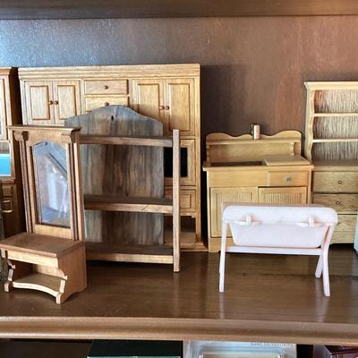 LOT 41: Large Collection of Doll House Furniture