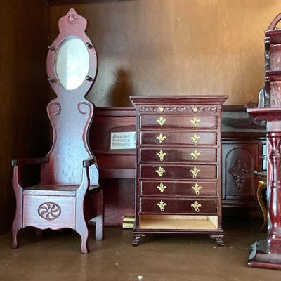 LOT 41: Large Collection of Doll House Furniture