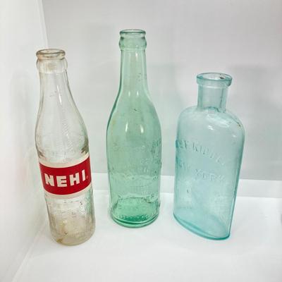 LOT 43: Vintage / Antique Bottle Collection