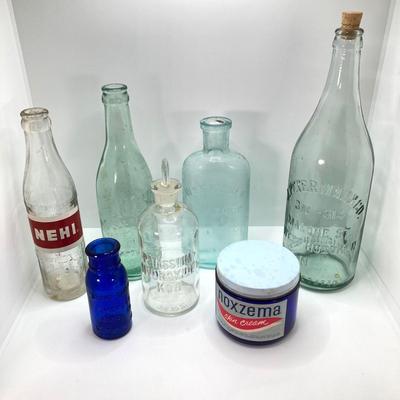 LOT 43: Vintage / Antique Bottle Collection