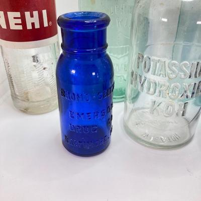 LOT 43: Vintage / Antique Bottle Collection