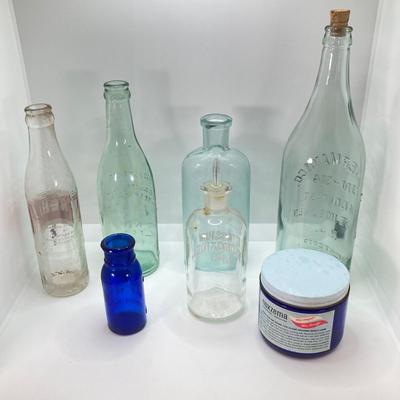LOT 43: Vintage / Antique Bottle Collection