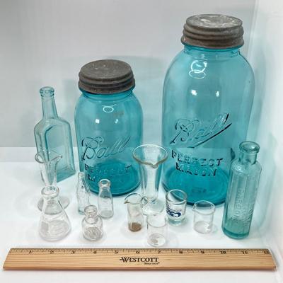 LOT 43: Vintage / Antique Bottle Collection
