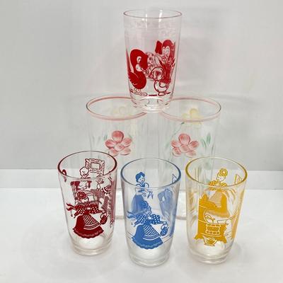 LOT 45: Vintage Juice Glass Collection