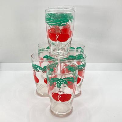 LOT 45: Vintage Juice Glass Collection