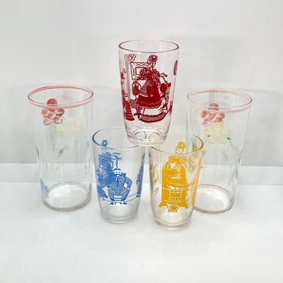 LOT 45: Vintage Juice Glass Collection