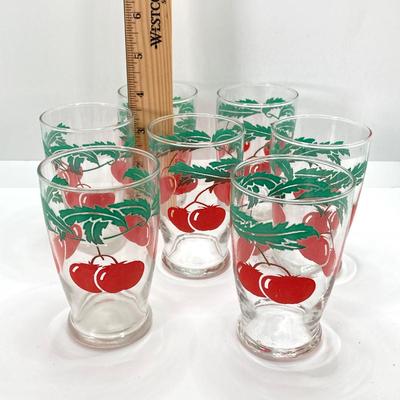 LOT 45: Vintage Juice Glass Collection