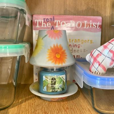 LOT 47: Kitchen Cabinet Finds - Mugs, Pyrex, Snapware, Tupperware and More