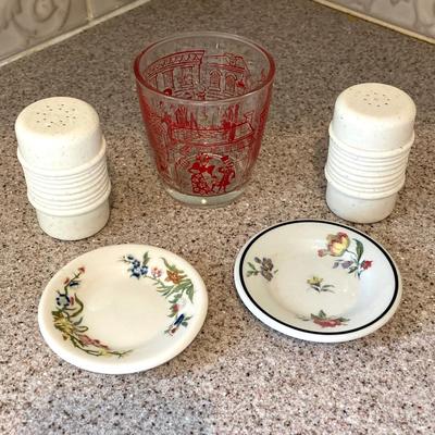 LOT 49: Tea Lover's Collection - Pitcher, Cream and Sugar Bowls and Tea Bag Holders (Mikasa, Piccadilly and More)