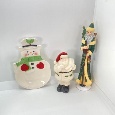 LOT 51: Vintage Holiday Collection - Lenox Decor with Glass Candy Canes, Ornaments and More