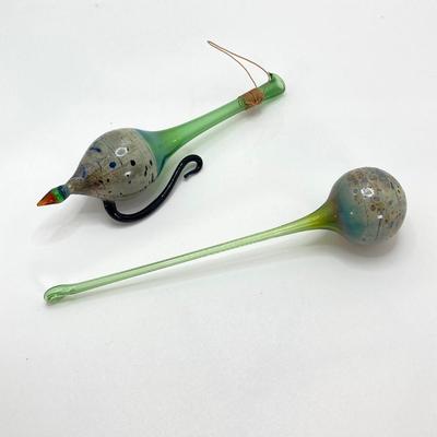 LOT 51: Vintage Holiday Collection - Lenox Decor with Glass Candy Canes, Ornaments and More