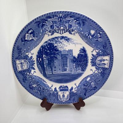 LOT 53: Beautiful Blue and White Collection - Art Glass, Miniatures, Spode, Delft, Wedgwood, Collector Plates and More