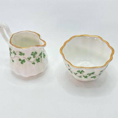 LOT 54: Vintage Belleek Ireland Daisy Spill Vase, Goebel Angel Candle Holder (W Germany) Figurine, Royal Tara Ireland and More