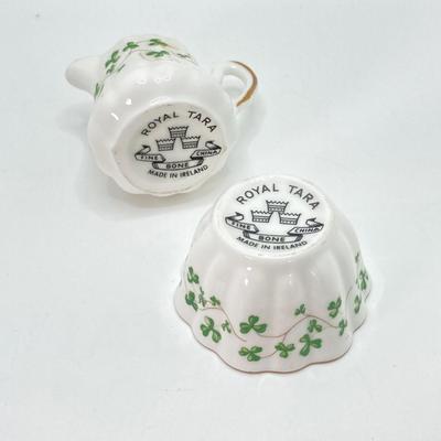 LOT 54: Vintage Belleek Ireland Daisy Spill Vase, Goebel Angel Candle Holder (W Germany) Figurine, Royal Tara Ireland and More