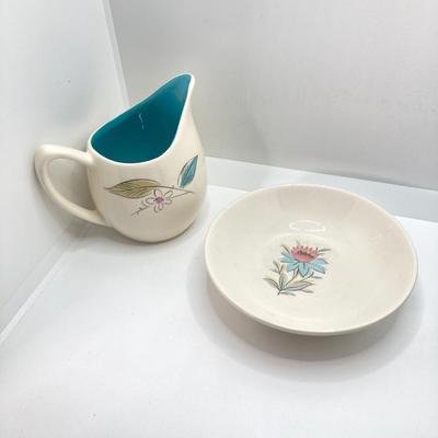 LOT 56: Pastel Yellow and Blue Serving Ware Collection - (Lu-Ray, Steutenville Fairlane, Salern and More)