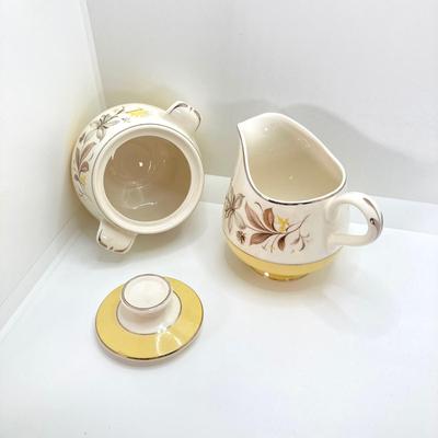 LOT 56: Pastel Yellow and Blue Serving Ware Collection - (Lu-Ray, Steutenville Fairlane, Salern and More)