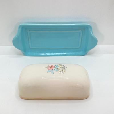 LOT 56: Pastel Yellow and Blue Serving Ware Collection - (Lu-Ray, Steutenville Fairlane, Salern and More)