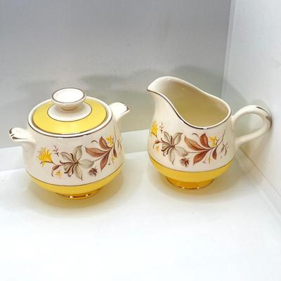 LOT 56: Pastel Yellow and Blue Serving Ware Collection - (Lu-Ray, Steutenville Fairlane, Salern and More)