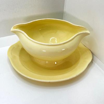 LOT 56: Pastel Yellow and Blue Serving Ware Collection - (Lu-Ray, Steutenville Fairlane, Salern and More)
